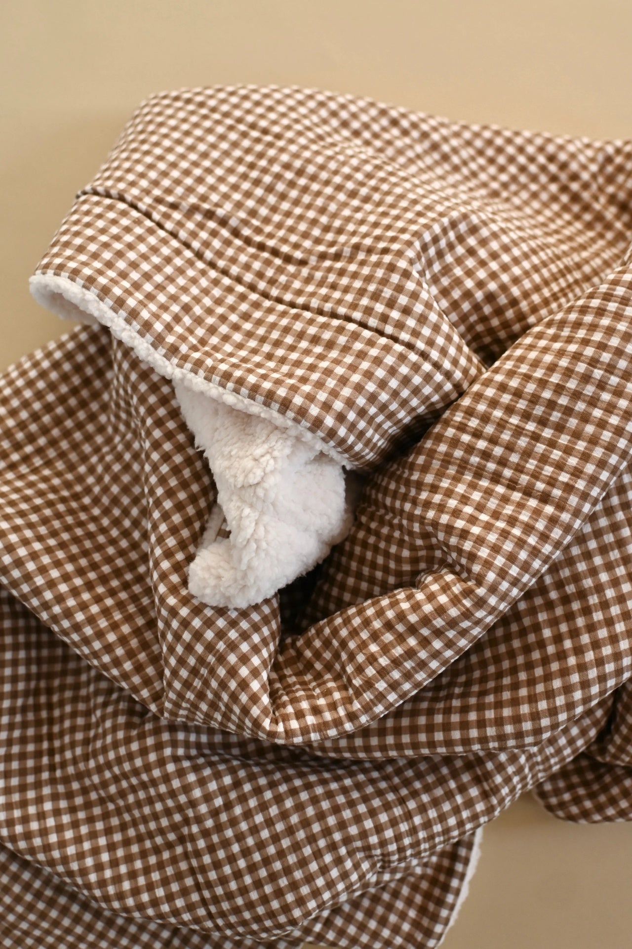 Minika Muslin & Sherpa Blanket