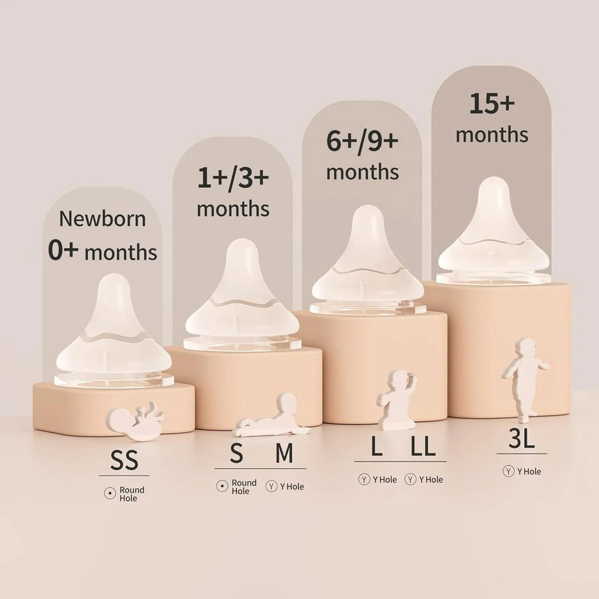 Pigeon Silicone Nipples