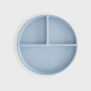 Mushie Silicone Suction Plate - Powder Blue