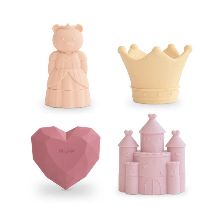 Mushie Mold Free Bath Play Set 4 pack