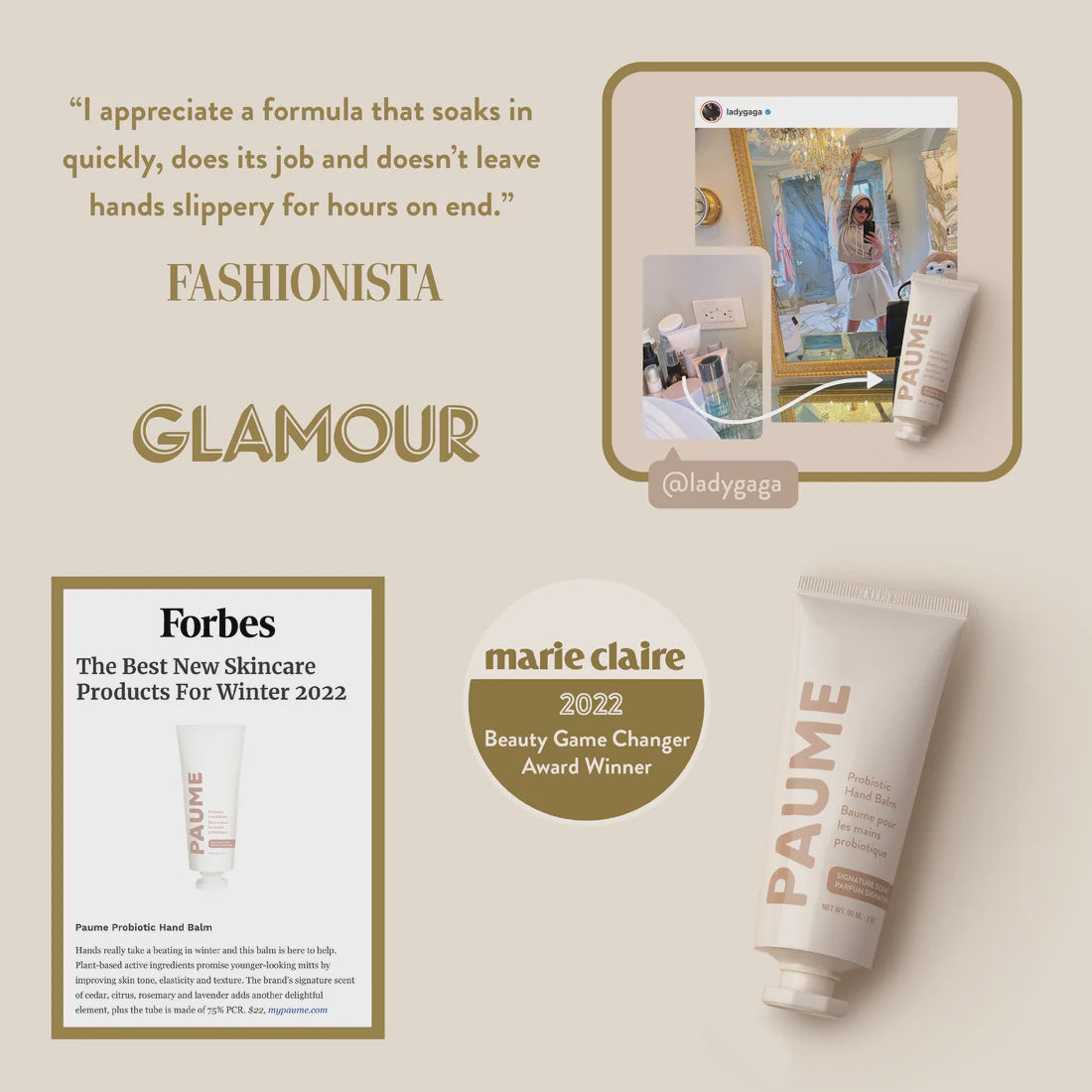 Paume - Probiotic Hand Balm 2oz