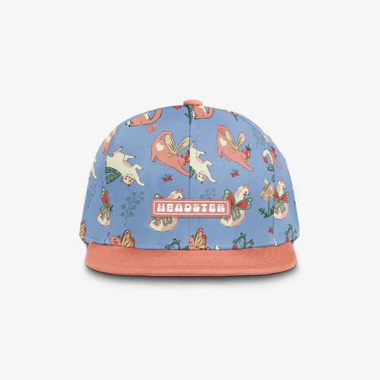 Headster Purrfectly Magical Snapback - Periwinkle