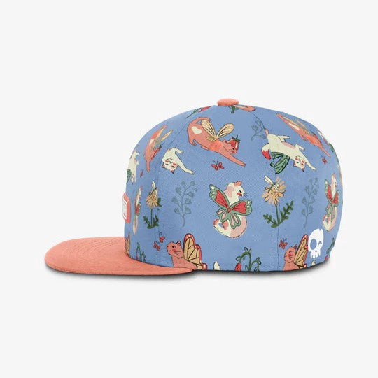 Headster Purrfectly Magical Snapback - Periwinkle