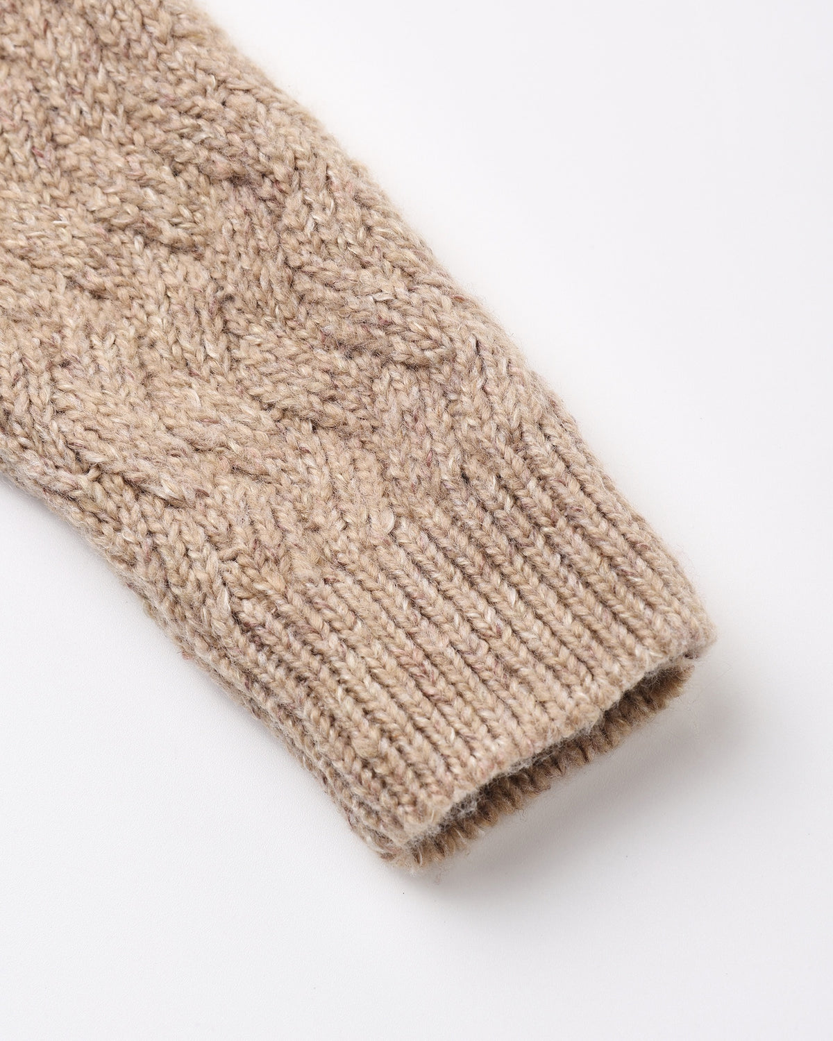 Quincy Mae Knit Pant - Heather Almond