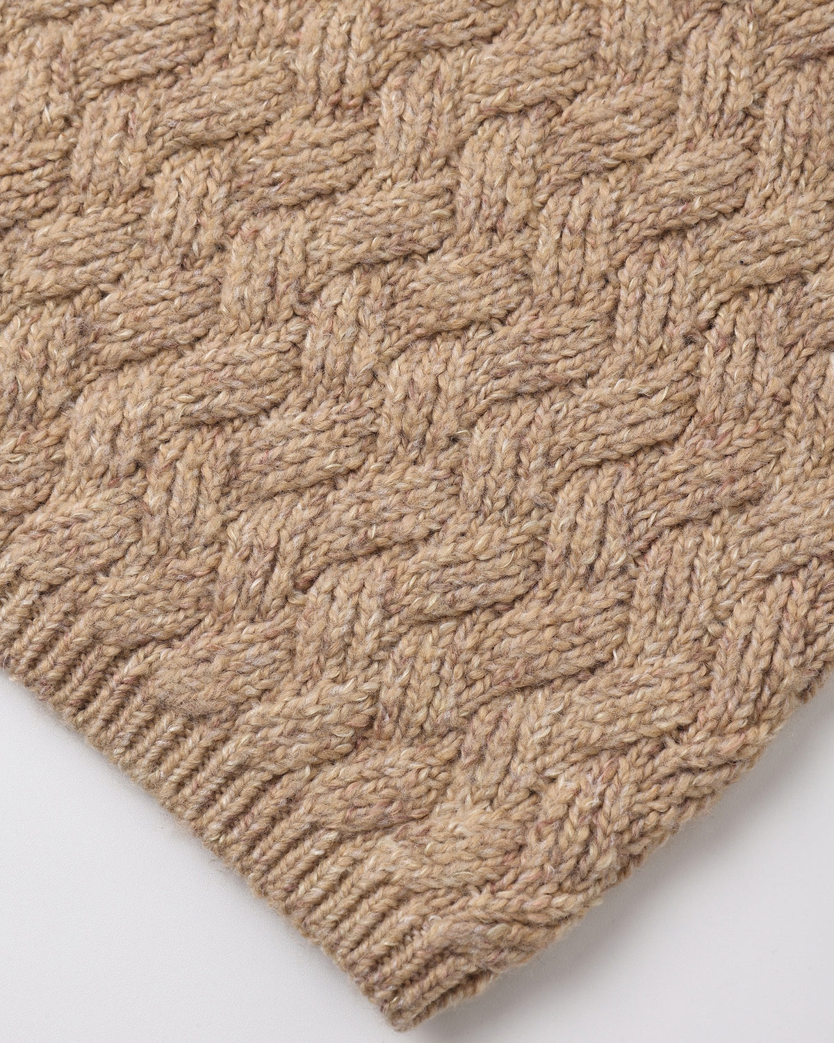 Quincy Mae Knit Sweater - Heather Almond