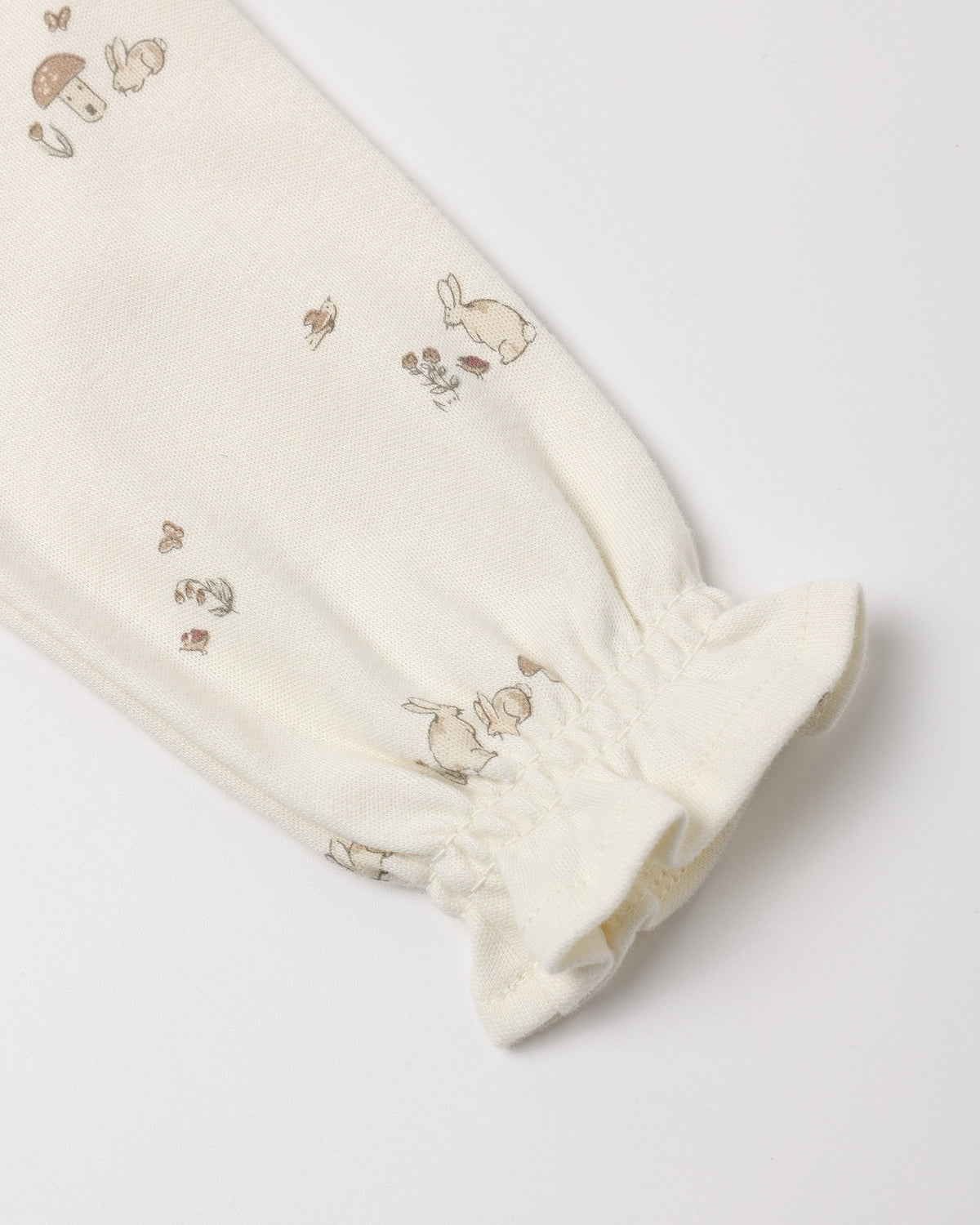 Quincy Mae Tiered Jersey Dress - Bunnies