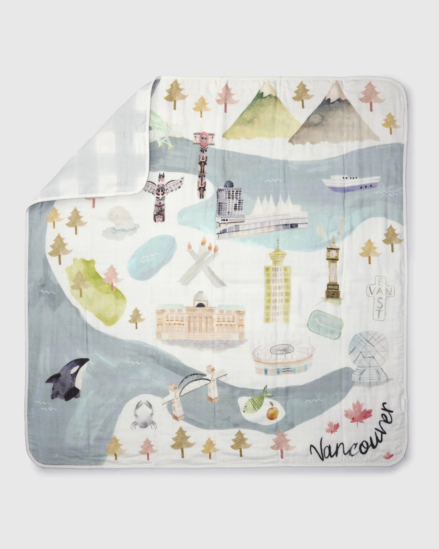 Loulou Lollipop Muslin Quilt - Vancouver