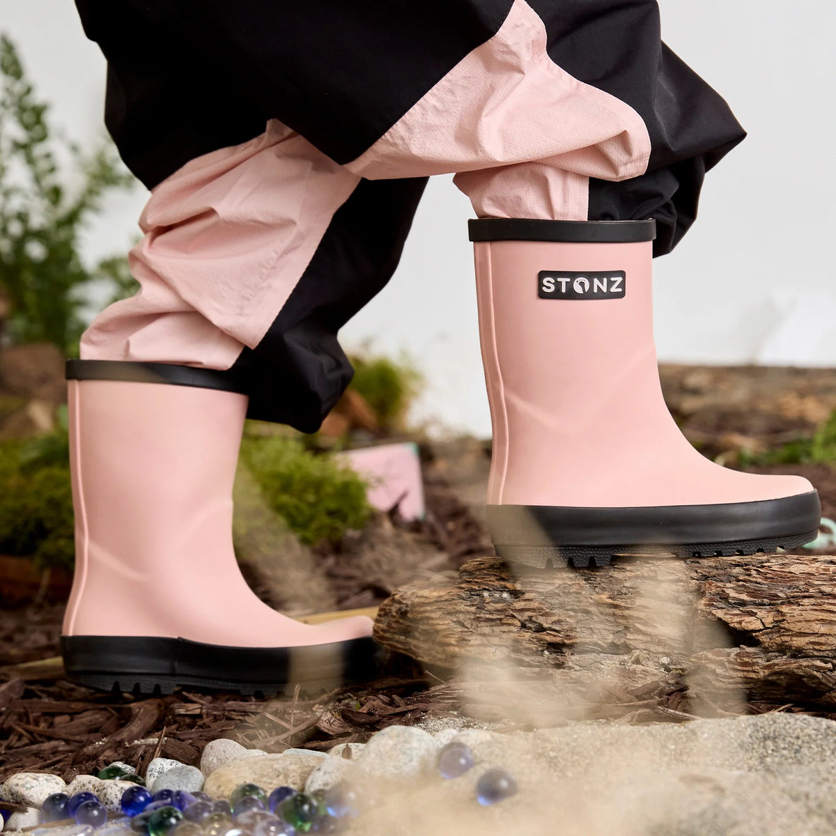 Stonz Original Rain Boots - Haze Pink