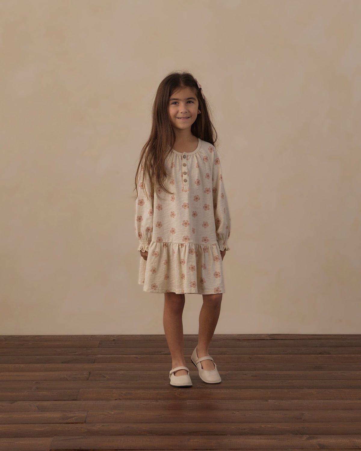 Rylee + Cru Swing Dress - Pink Daisies