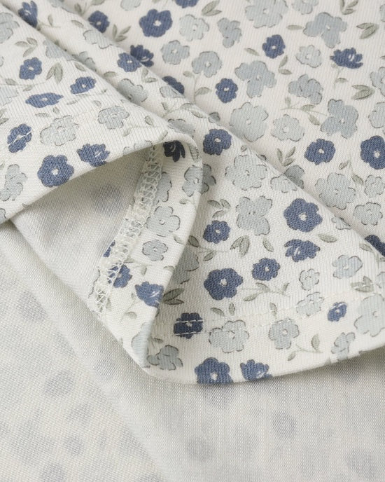 Rylee + Cru Mosie Set - Blue Ditsy