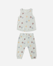 Rylee + Cru Tank & Slouch Pant Set - floatie