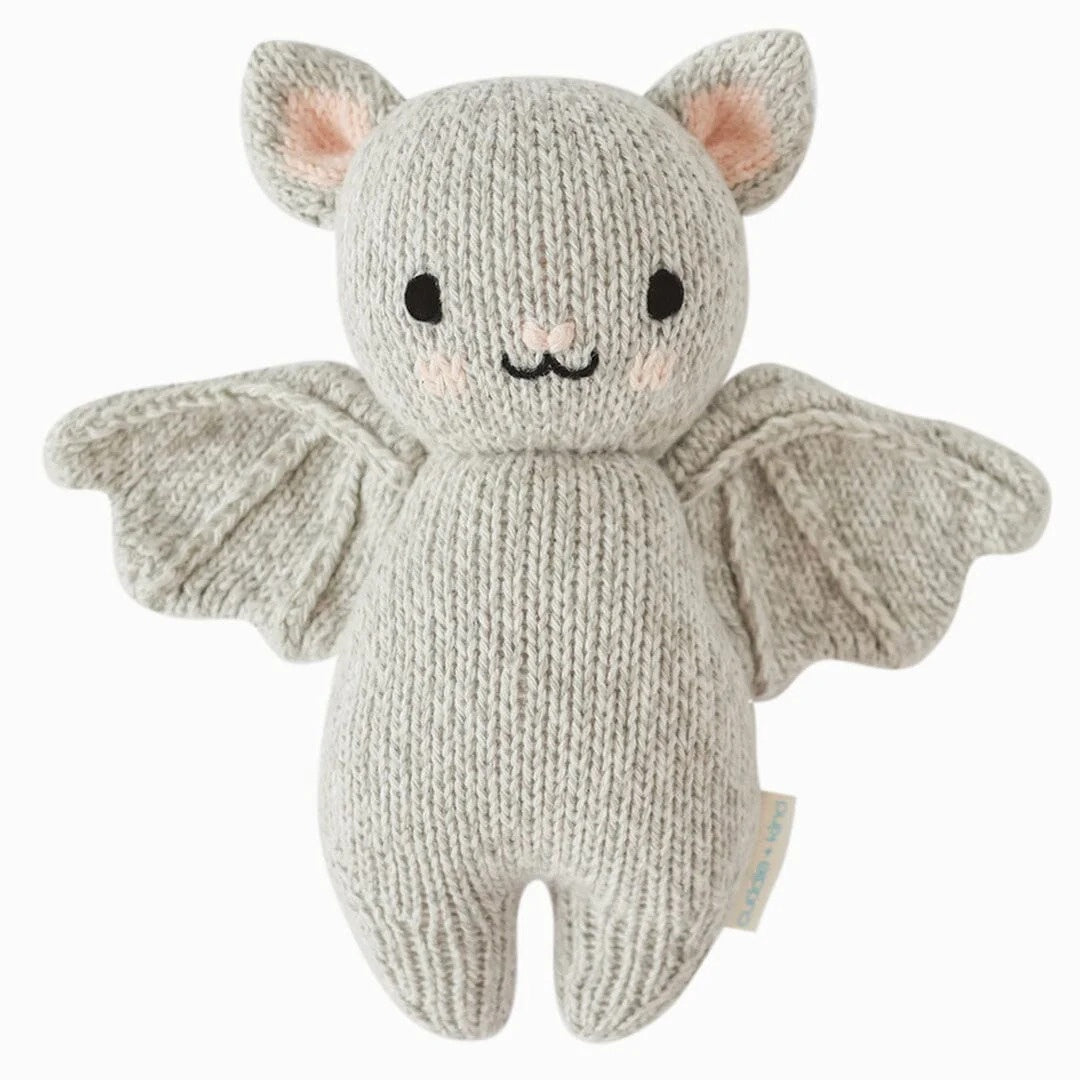 Cuddle + Kind Baby Bat - Grey
