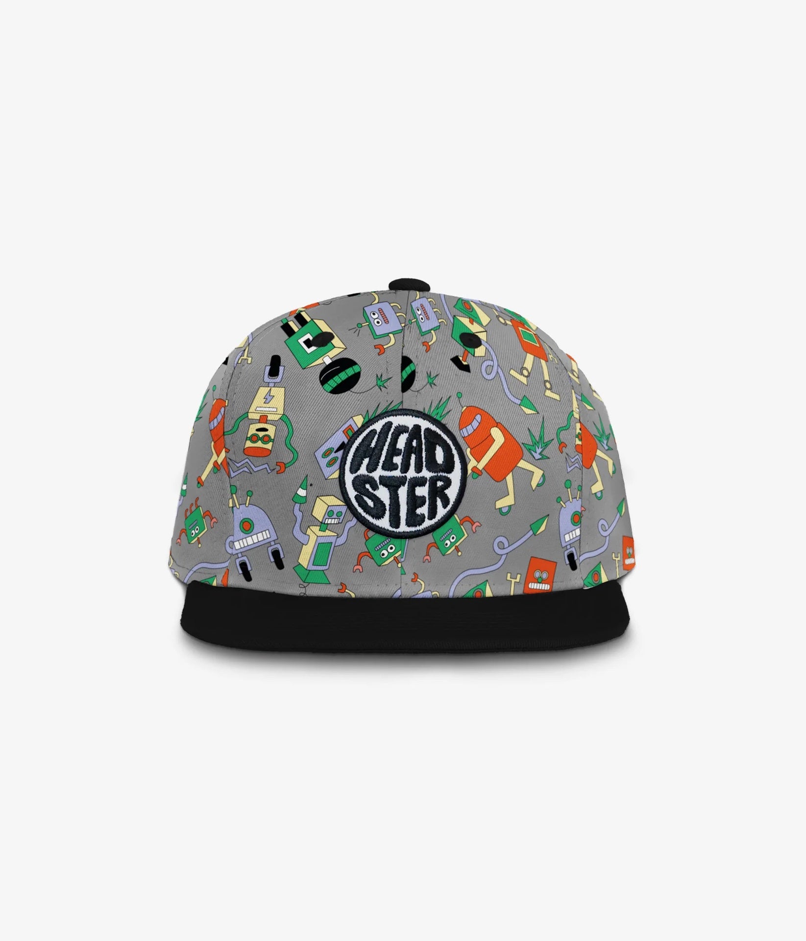 Headster Robotic Chaos Snapback - Grey