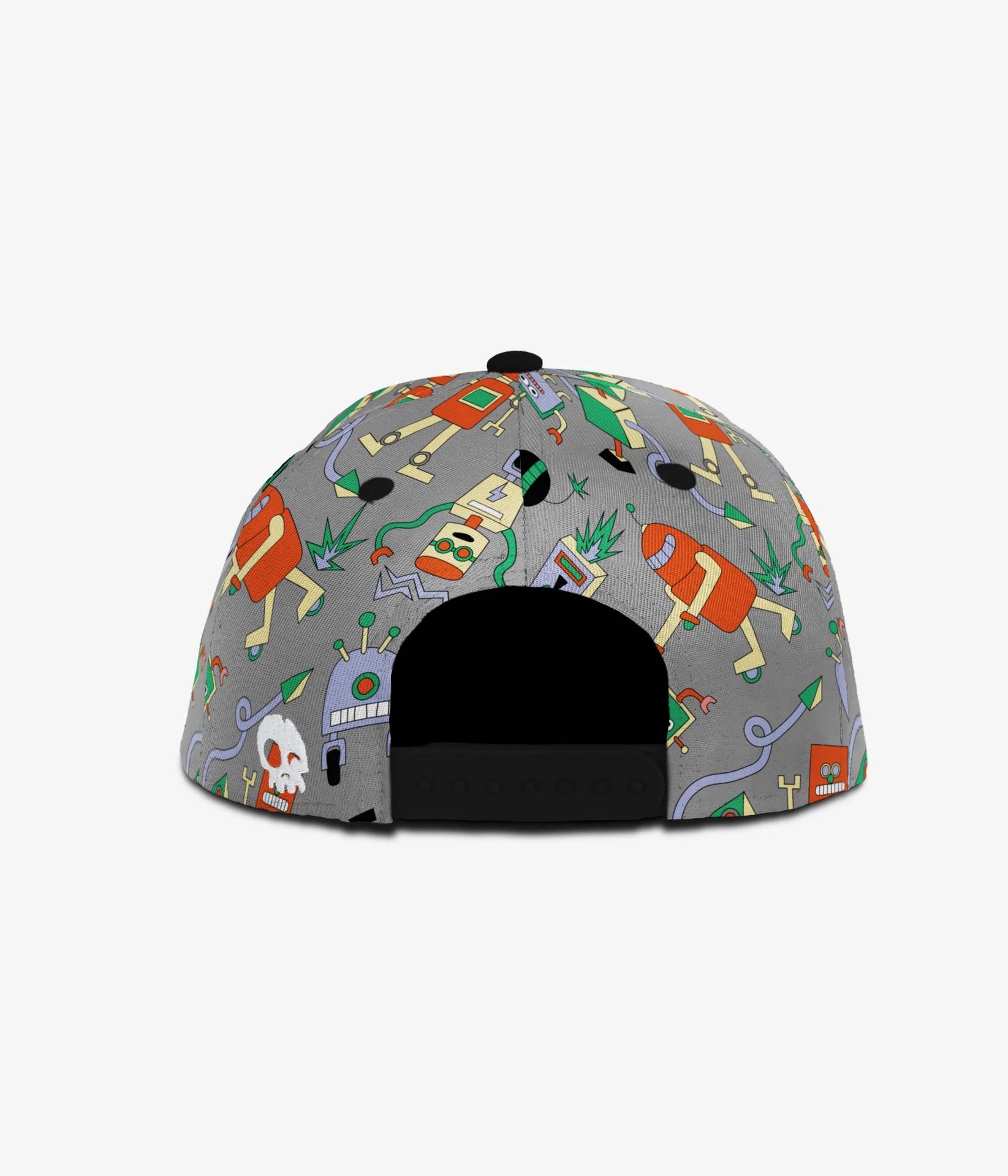 Headster Robotic Chaos Snapback - Grey