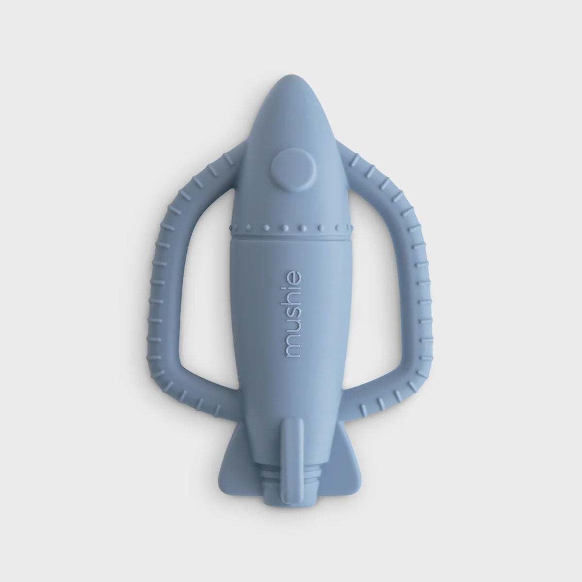 Mushie Rocket Rattle Teether