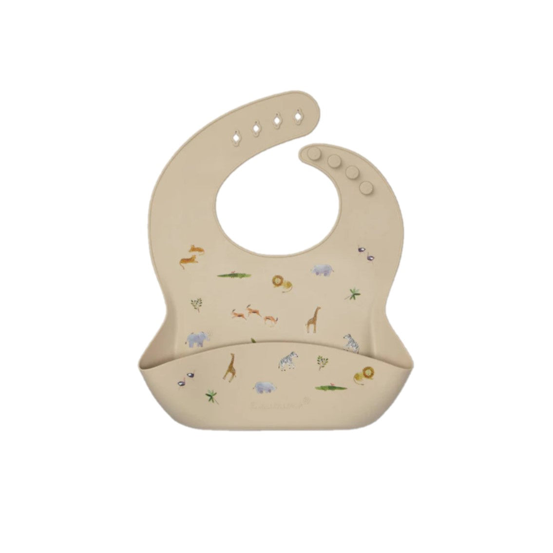 Loulou Lollipop Silicone Bib Printed