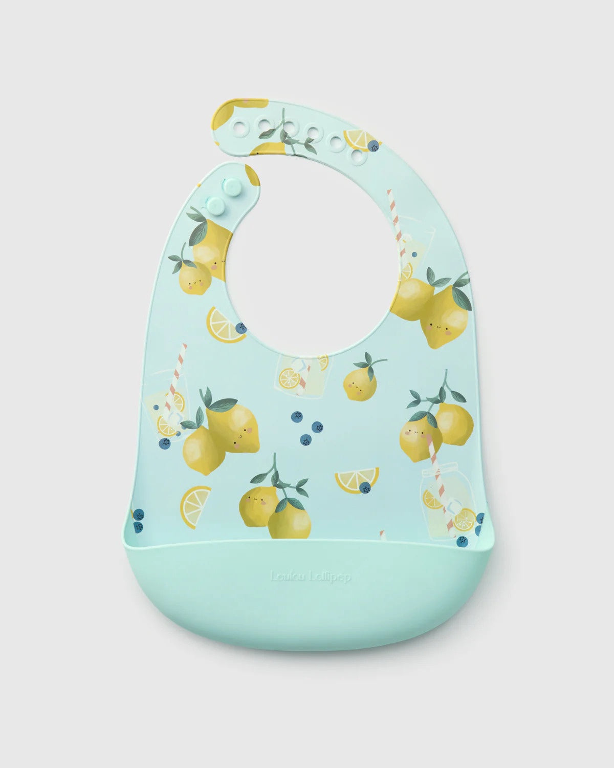 Loulou Lollipop Silicone Bib Printed