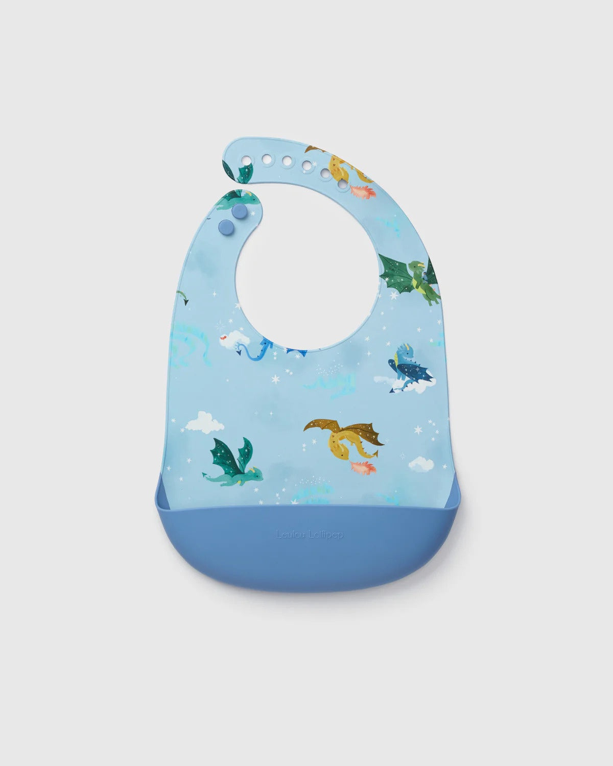 Loulou Lollipop Silicone Bib Printed