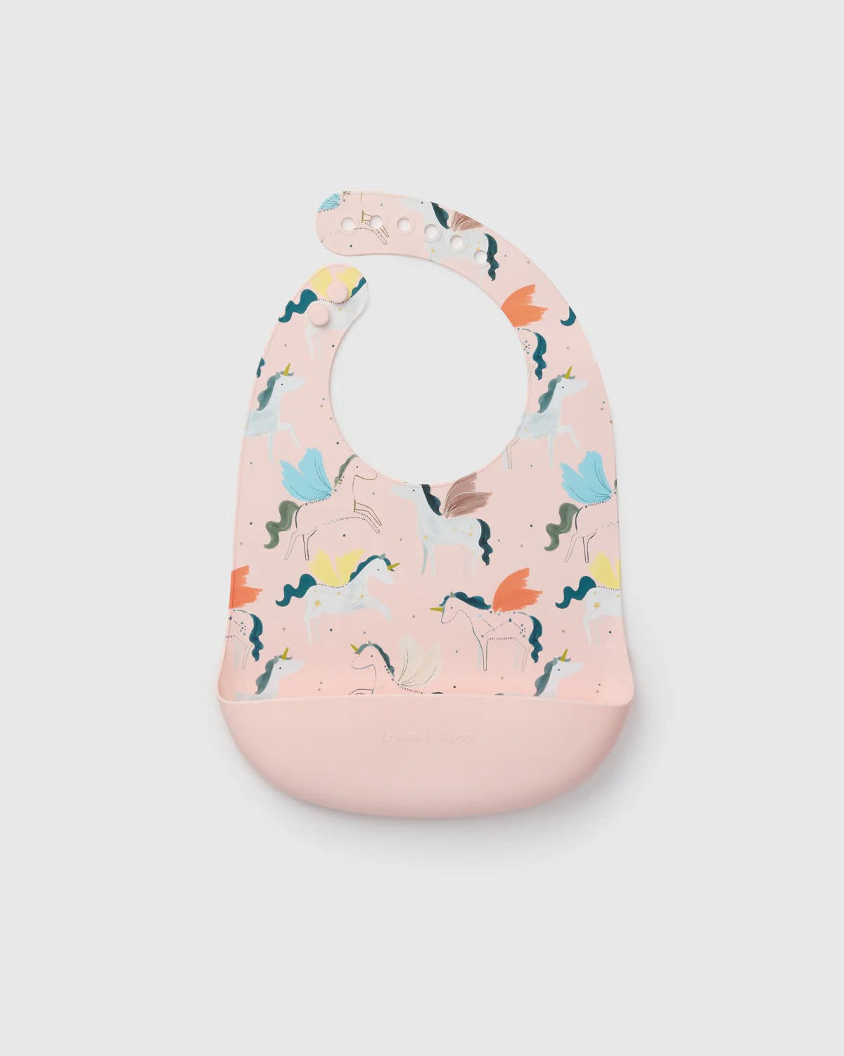 Loulou Lollipop Silicone Bib Printed