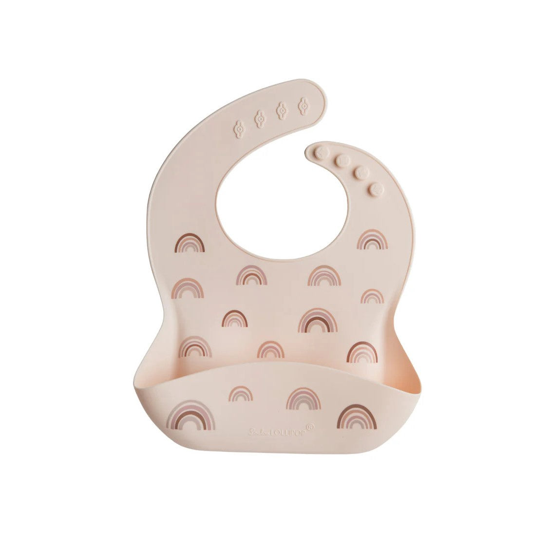 Loulou Lollipop Silicone Bib Printed