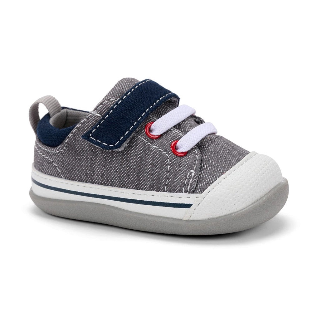 See Kai Run Stevie II INF - Grey Denim