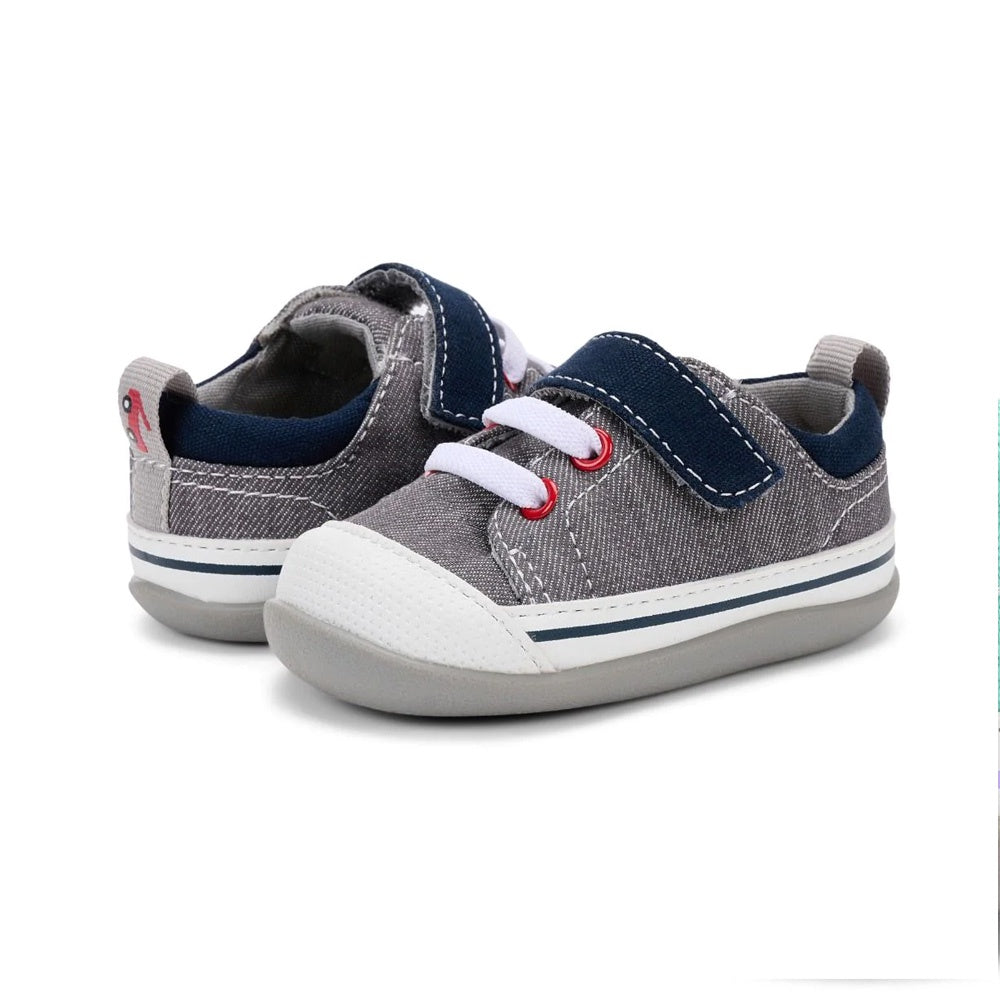 See Kai Run Stevie II INF - Grey Denim