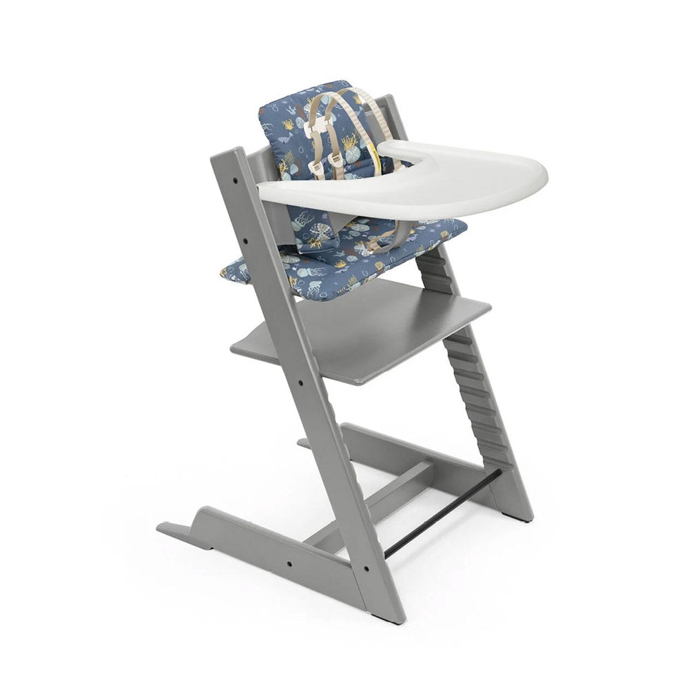 Tripp Trapp High Chair Complete Bundle with Cushion and Tray