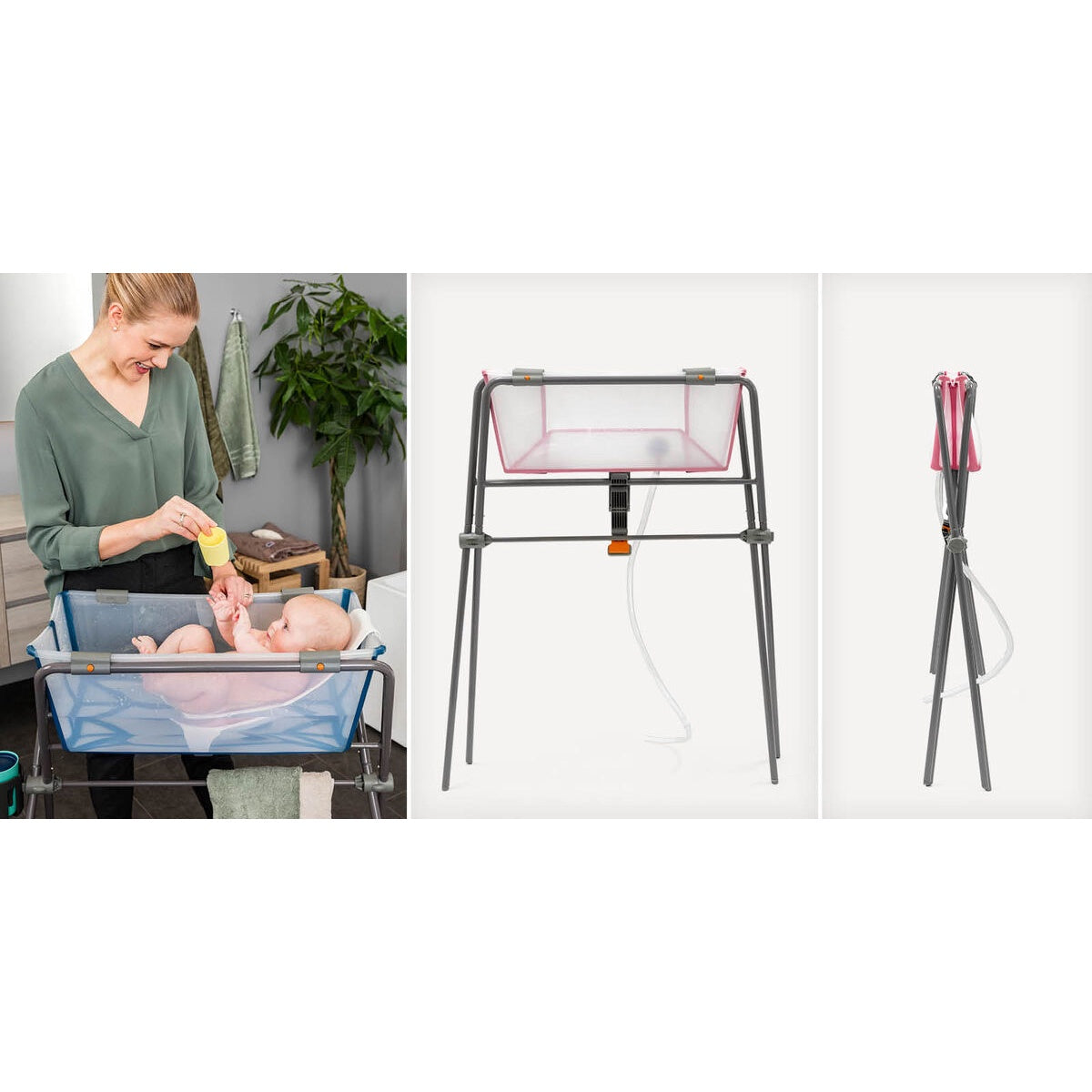 Stokke Flexi Bath Stand - Grey