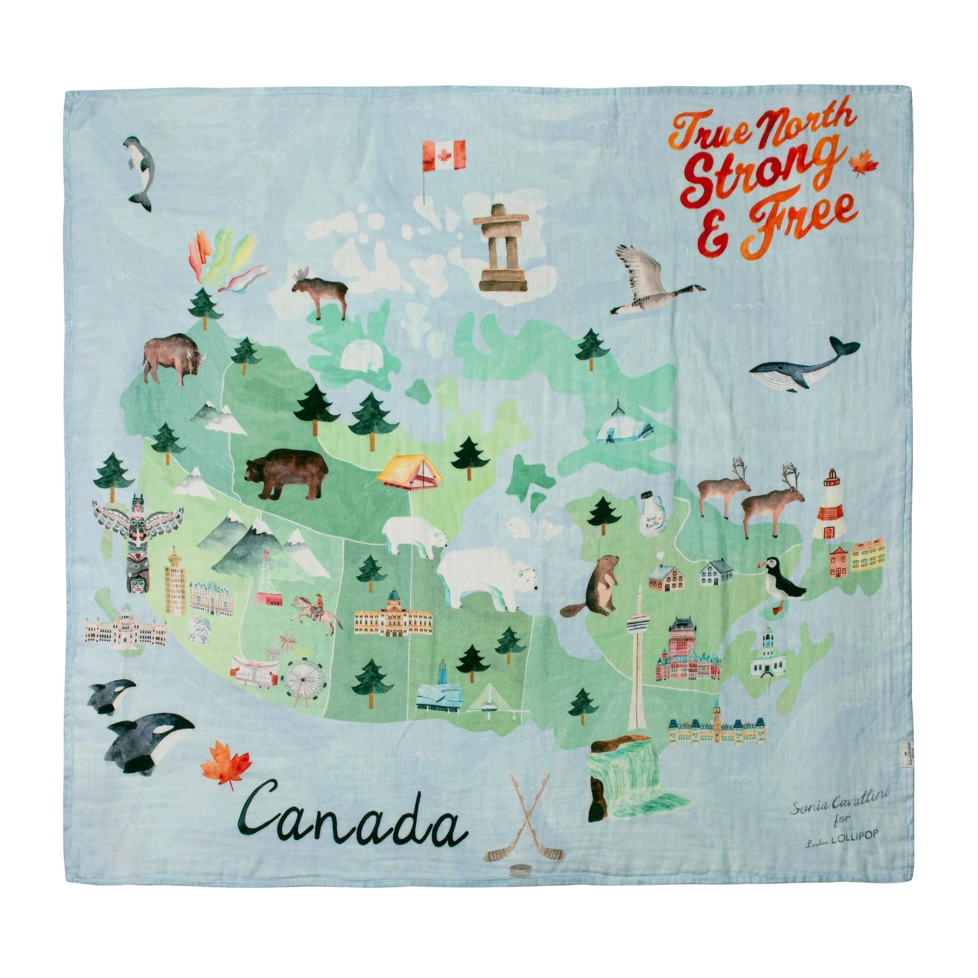 Loulou Lollipop Muslin Swaddle - Canada