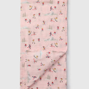 Loulou Lollipop Muslin Swaddle - She Shoots She Scores