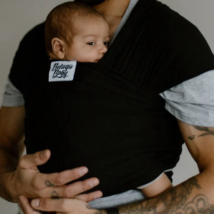 Beluga Baby Wrap - The Sawyer (Black)