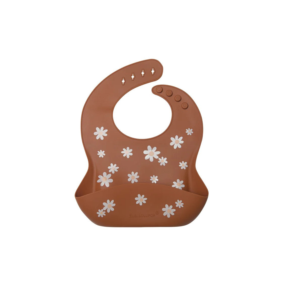 Loulou Lollipop Silicone Bib Printed