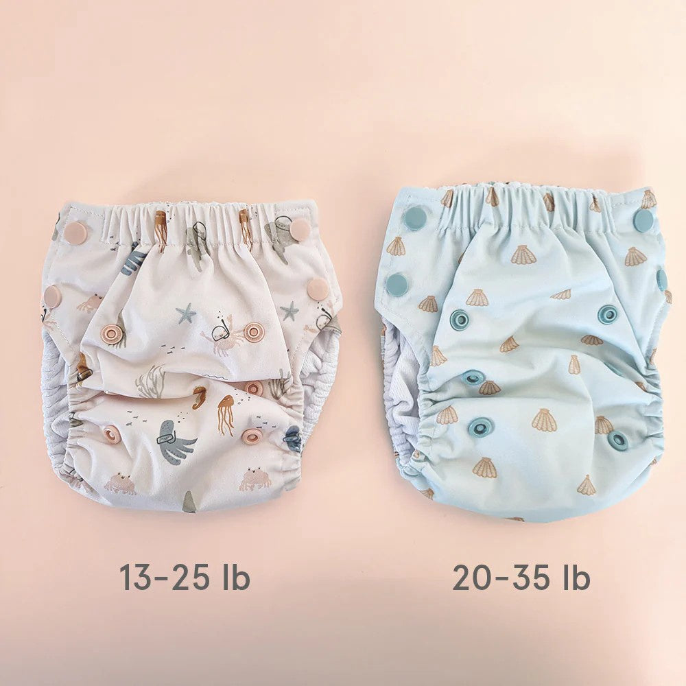 La Petite Ourse Swim Diapers 2.0 - Seabed
