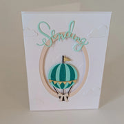 Lovely Paper Design Soaring Birthday Wishes