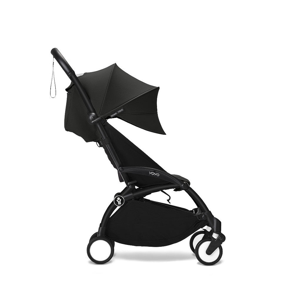 Stokke YOYO³ Stroller Bundle with 6+ Color Pack - Black Frame