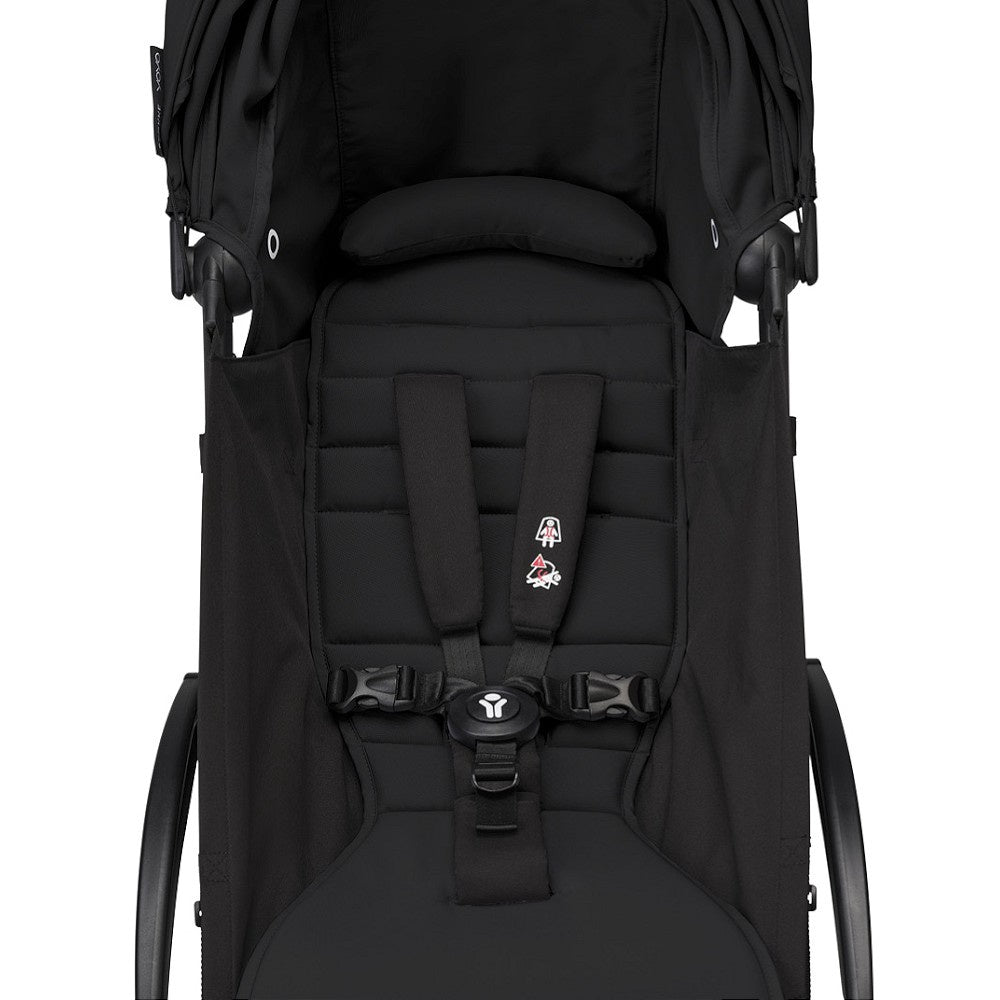 Stokke YOYO³ Stroller Bundle with 6+ Color Pack - Black Frame