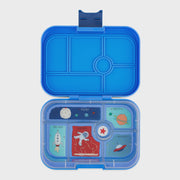 Yumbox Original 6 Compartments - Surf Blue With Rocket Tray
