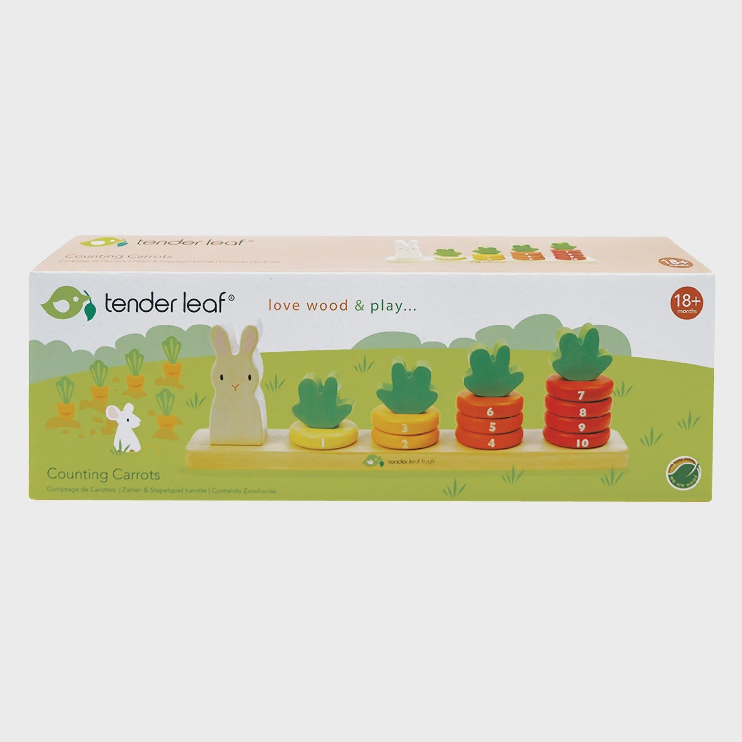 Tender Leaf Counting Carrots