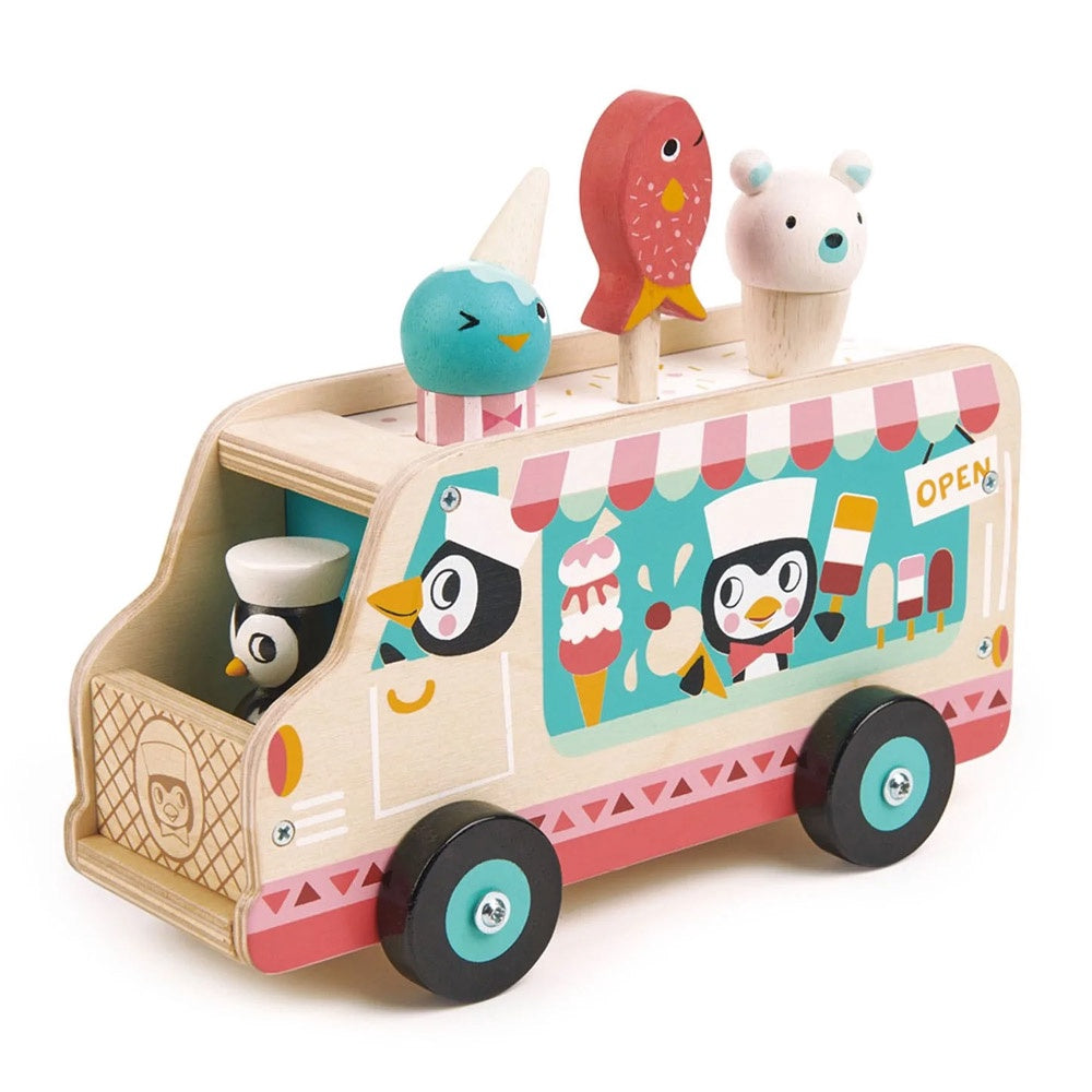 Tender Leaf Penguin Gelato Truck