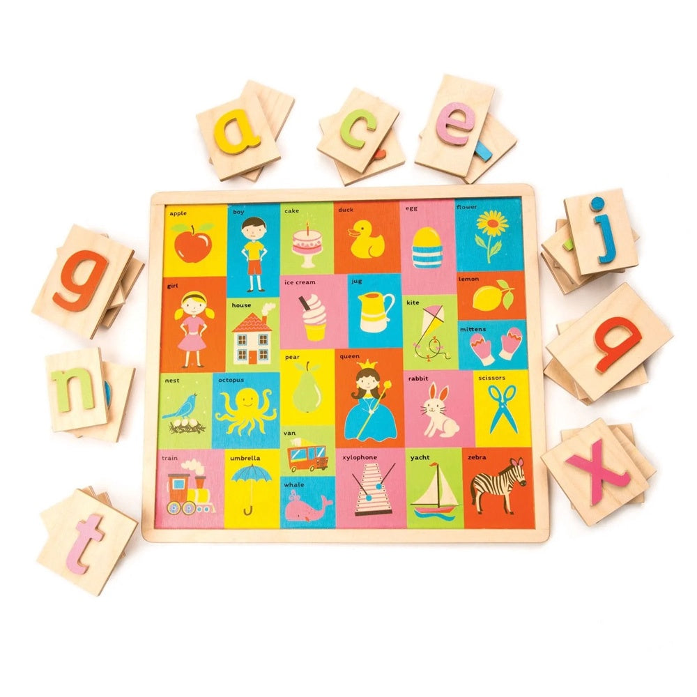 Tender Leaf Alphabet Pictures