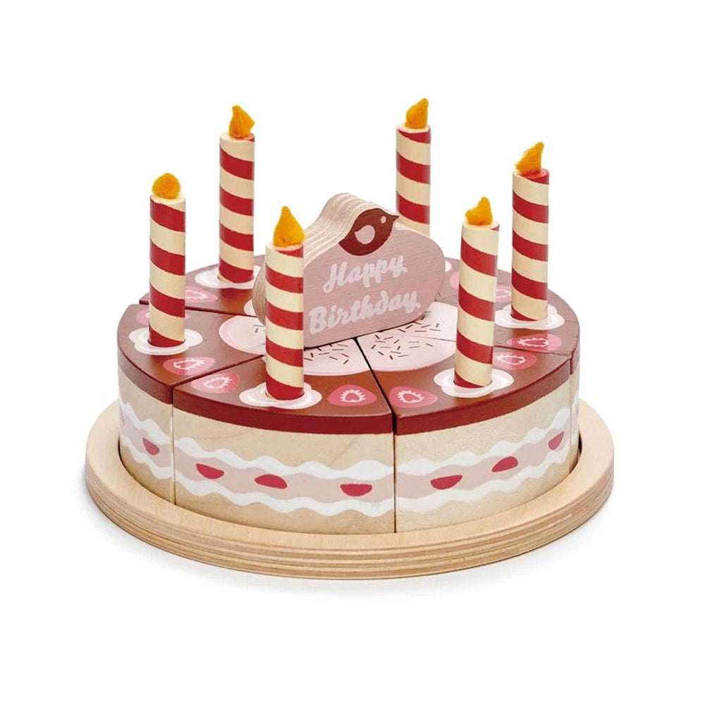 Tender Leaf Chocolate Birthday Cake