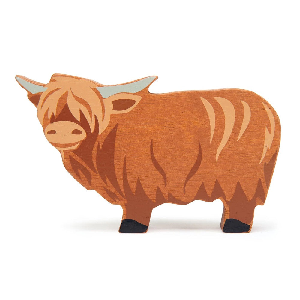 Tender Leaf Farmyard Animals - Highland Cow