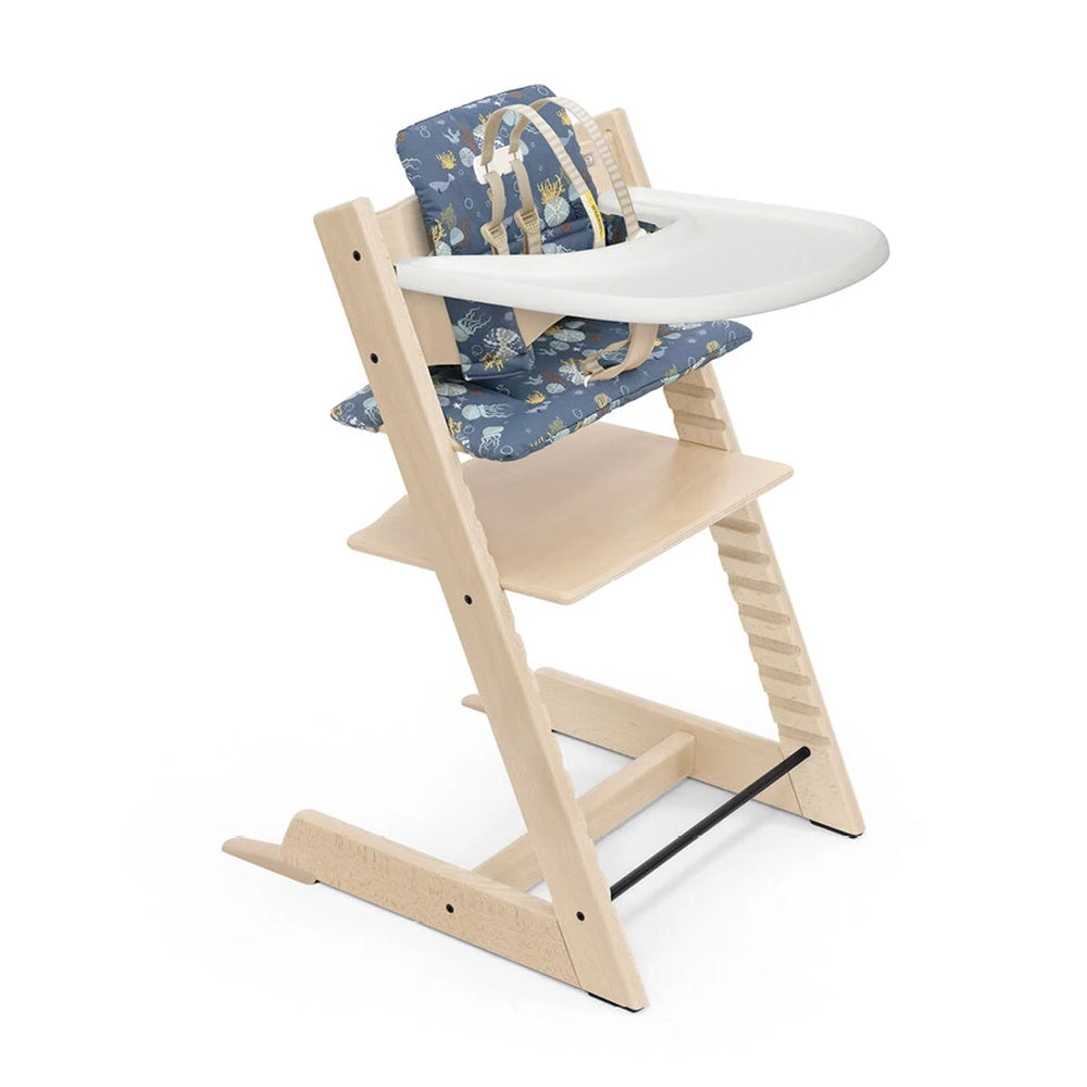 Tripp Trapp High Chair Complete Bundle with Cushion and Tray