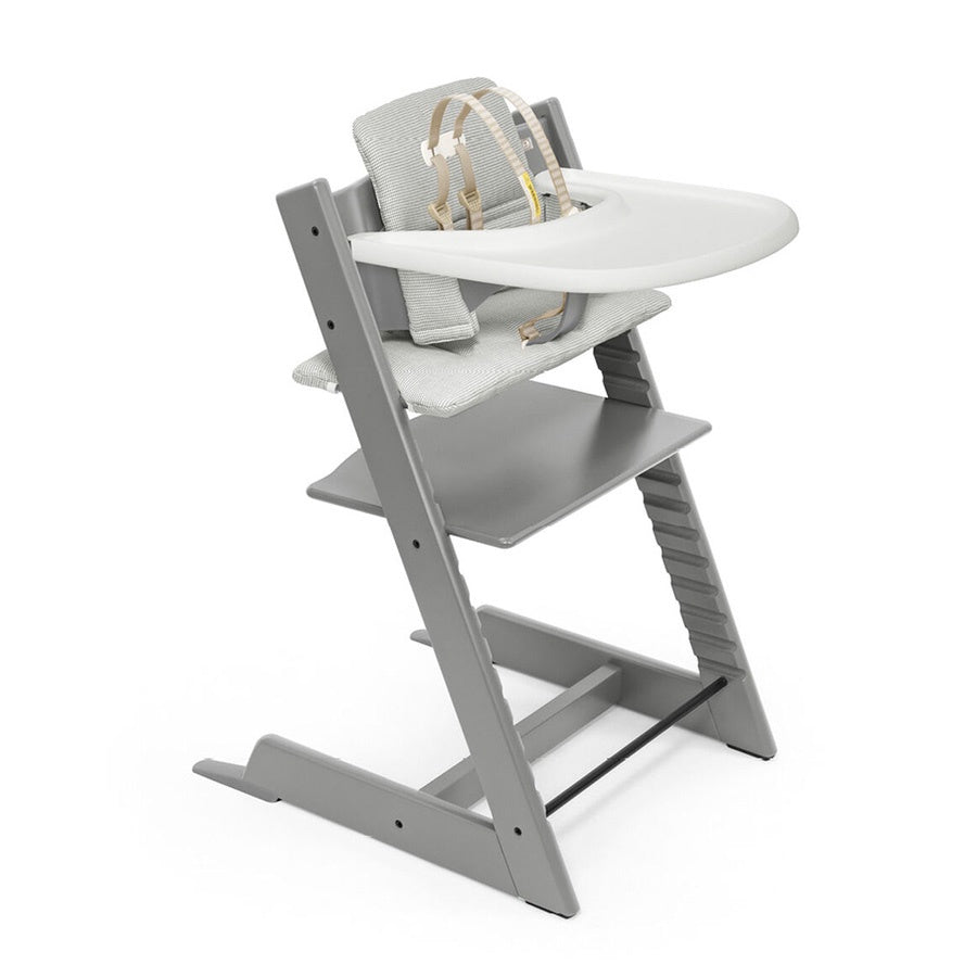 Tripp Trapp High Chair Complete Bundle with Cushion and Tray