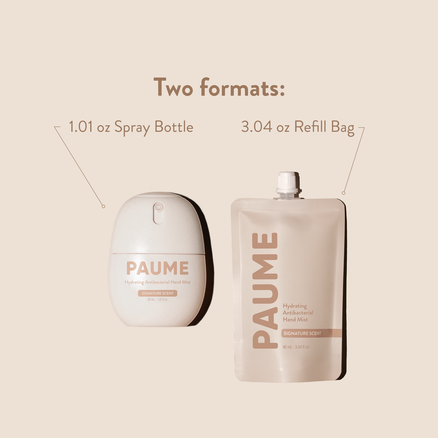 Paume Hydrating Antibacterial Hand Mist 30ml/1oz