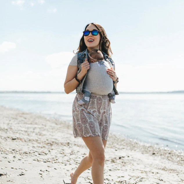 Beluga Baby Wrap - The Rachel (Light Grey Heather)