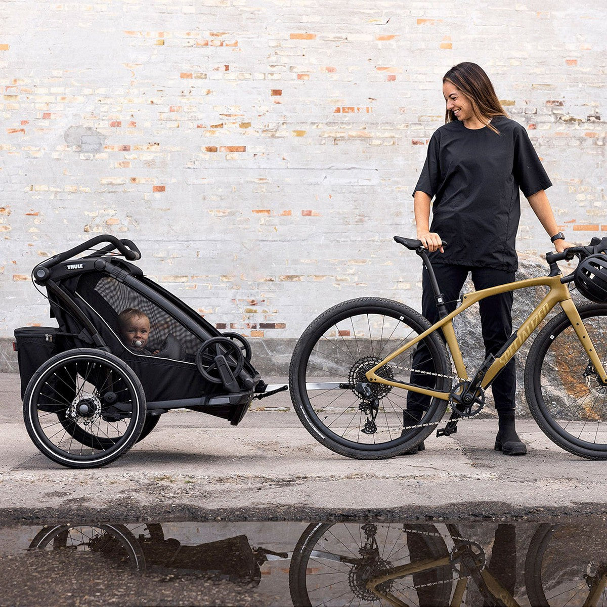 chariot bike trailer