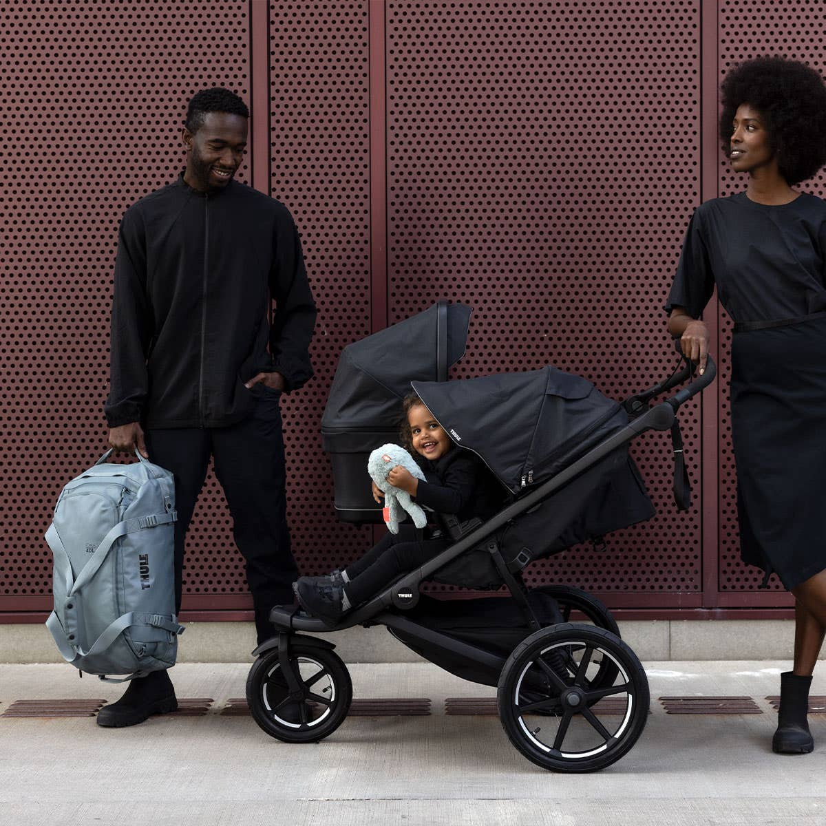 Thule Urban Glide 3 Double Stroller - Black