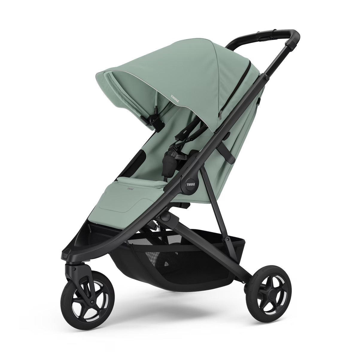 green Thule Spring 2 Stroller