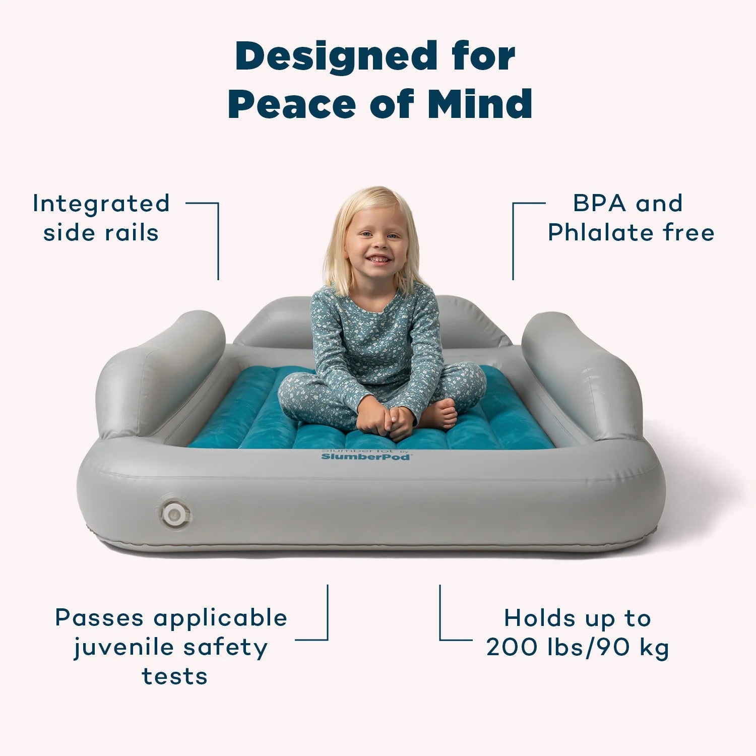 SlumberTot Inflatable Toddler Bed